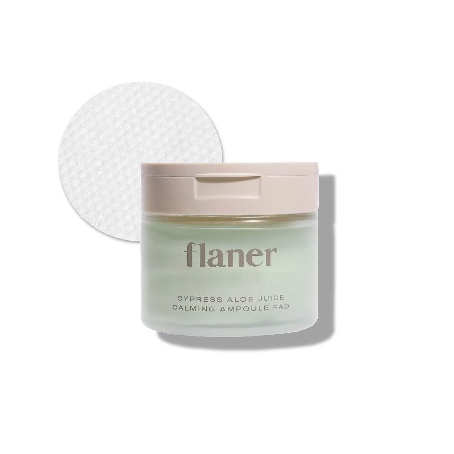 Cypress Aloe Calming Toner Pads – Soothing & Hydrating, 70 Sheets - MIRA MORA