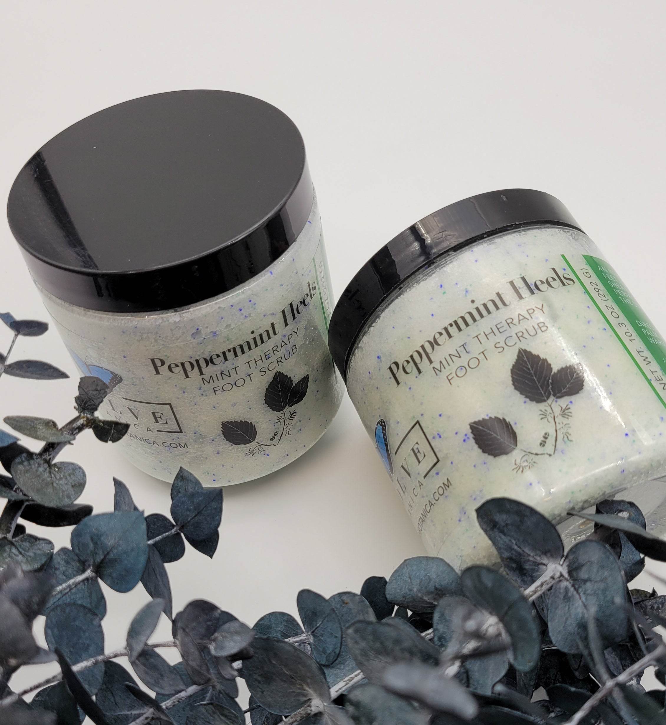 Peppermint Heels Foot Scrub – Cooling Mint Therapy - MIRA MORA