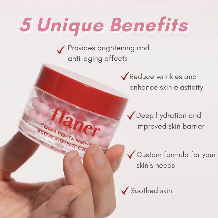 Tomato Peptide Moisturizer – Firming & Hydrating Cream - MIRA MORA