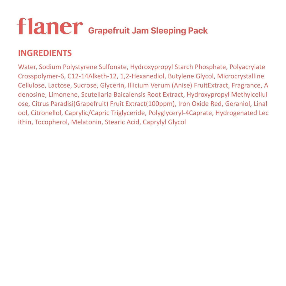 Grapefruit Sleeping Mask – Vitamin C Overnight Glow - MIRA MORA