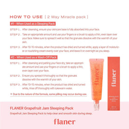 Grapefruit Sleeping Mask – Vitamin C Overnight Glow - MIRA MORA