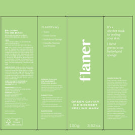 Green Caviar Marine Peeling Mask – Exfoliating & Brightening - MIRA MORA