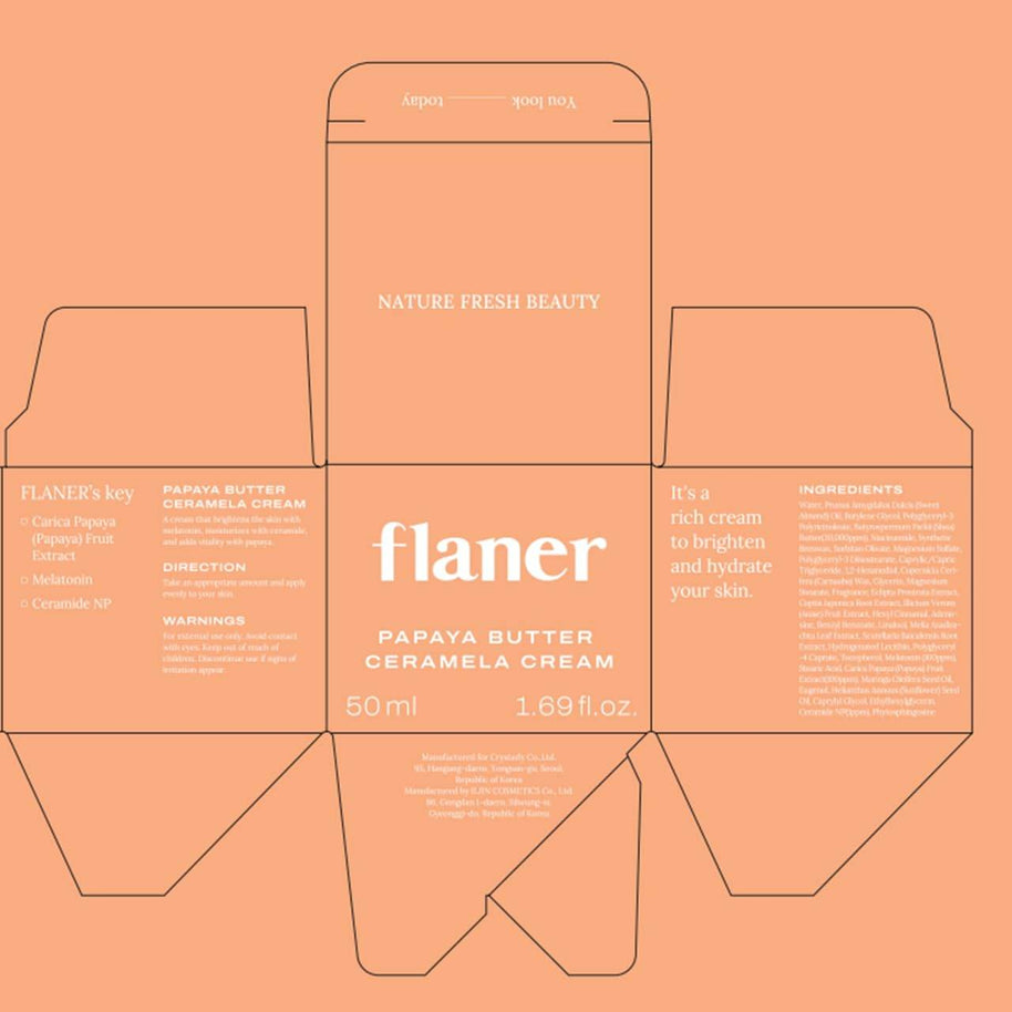 Papaya Ceramela Moisturizer – Brightening & Hydrating Cream - MIRA MORA