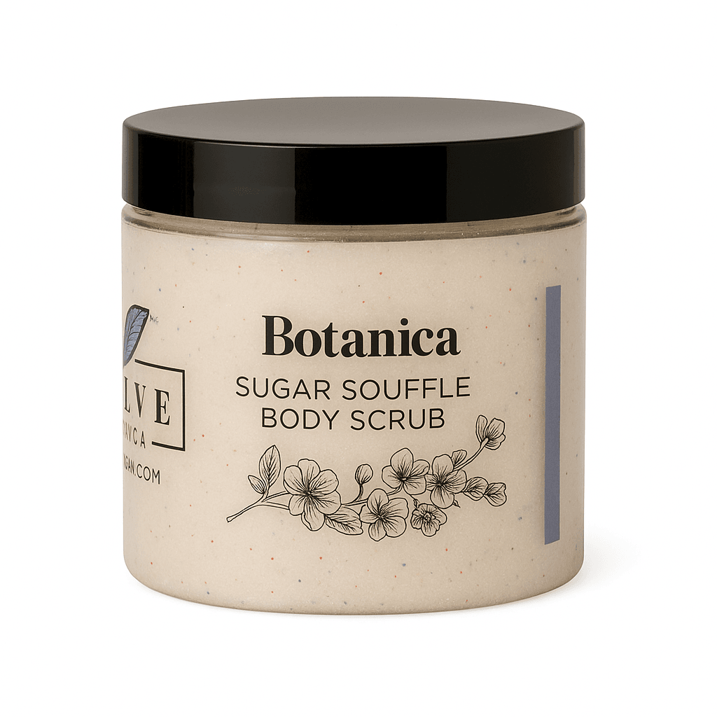 Botanica Sugar Soufflé Body Polish – Apple Blossom & Shea Butter - MIRA MORA