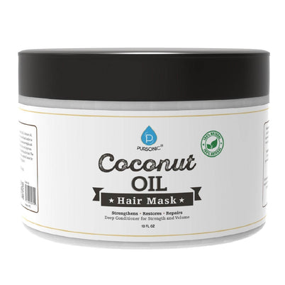 Ultra-Hydrating Coconut Oil Hair Mask – Deep Repair & Shine - MIRA MORA