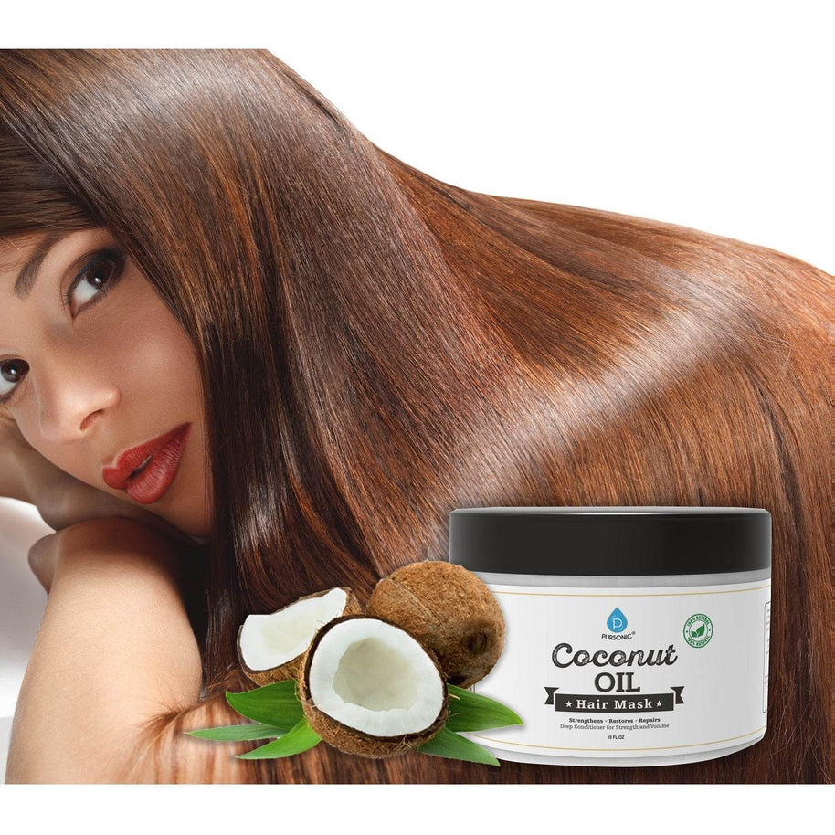 Ultra-Hydrating Coconut Oil Hair Mask – Deep Repair & Shine - MIRA MORA