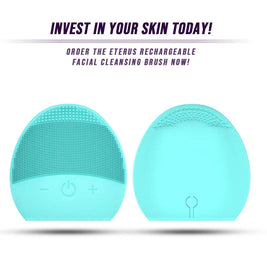 Rechargeable Silicone Facial Cleansing Brush – Deep Clean & Massage - MIRA MORA