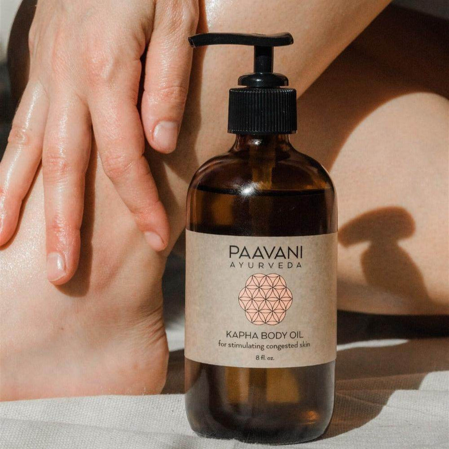 Body Oil – Ayurvedic Abhyanga for Kapha-Prone Skin - MIRA MORA