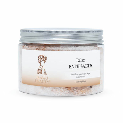 Relax Bath Salts – Himalayan Pink & Epsom Salt Soak - MIRA MORA