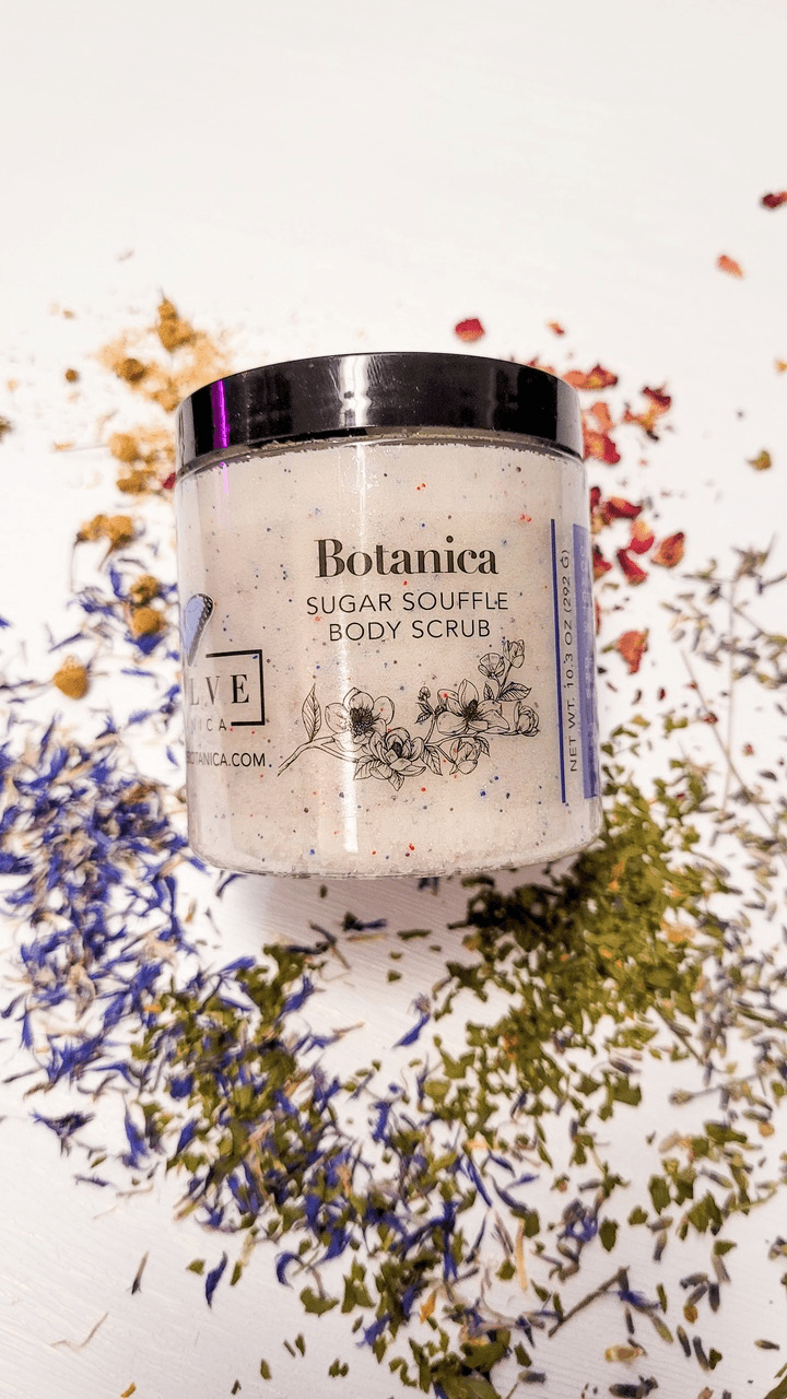 Botanica Sugar Soufflé Body Polish – Apple Blossom & Shea Butter - MIRA MORA