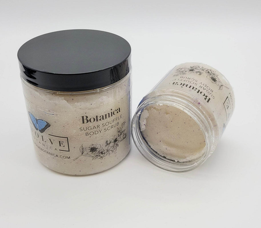 Botanica Sugar Soufflé Body Polish – Apple Blossom & Shea Butter - MIRA MORA