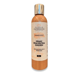 Goddess Glow SPF 40 Shimmer Suntan Lotion – Reef-Safe Radiance - MIRA MORA