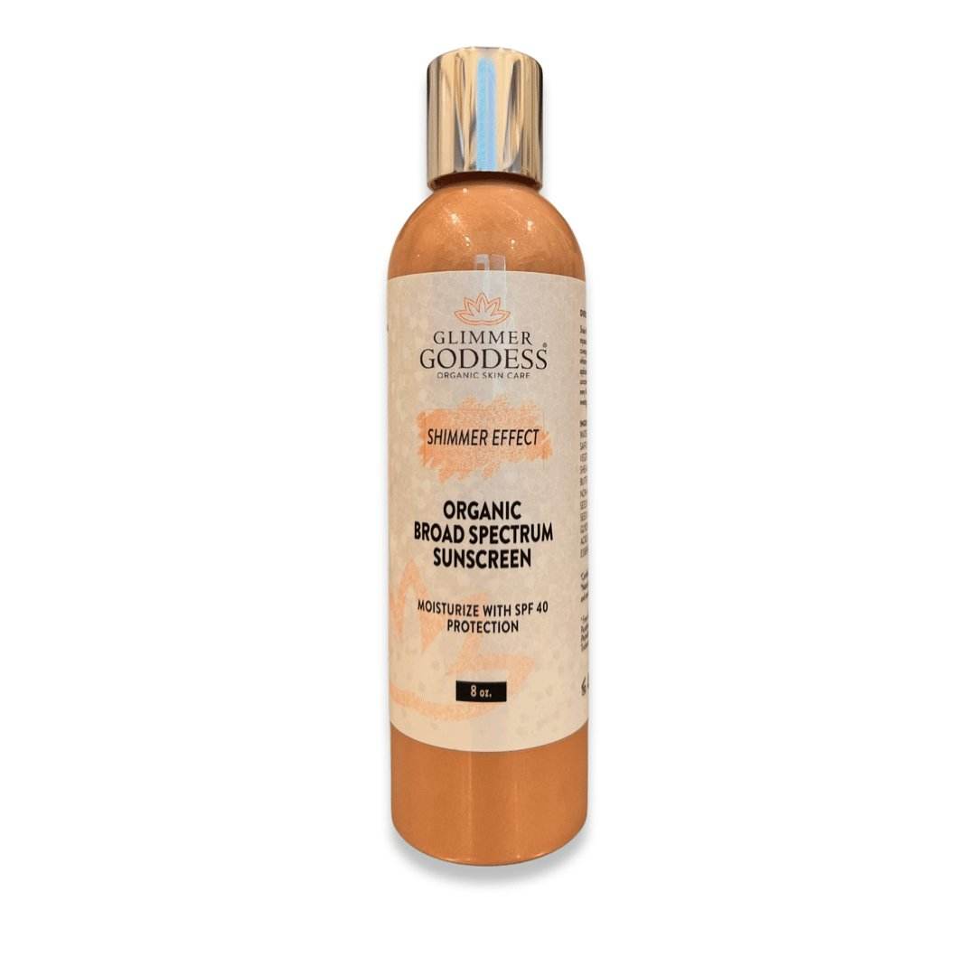 Goddess Glow SPF 40 Shimmer Suntan Lotion – Reef-Safe Radiance - MIRA MORA