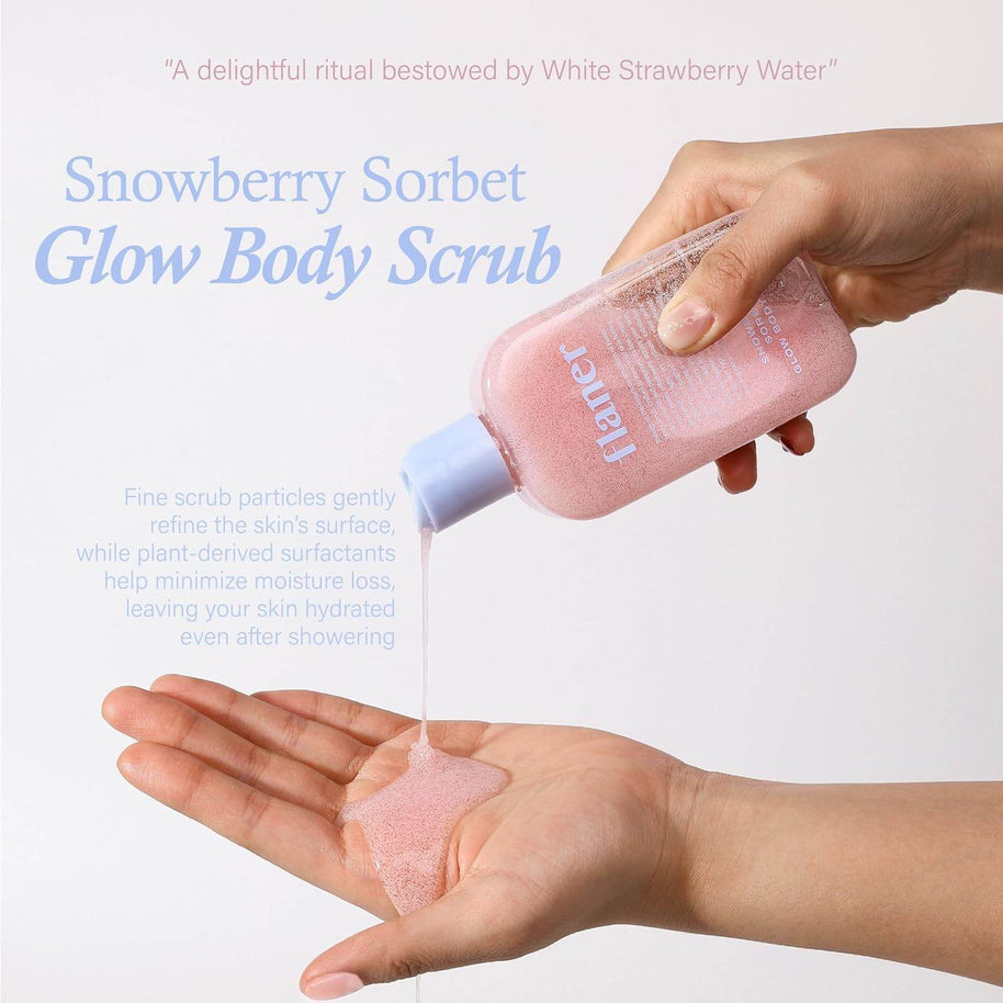 Snowberry Sorbet Body Scrub – Gentle Exfoliation & Glow - MIRA MORA