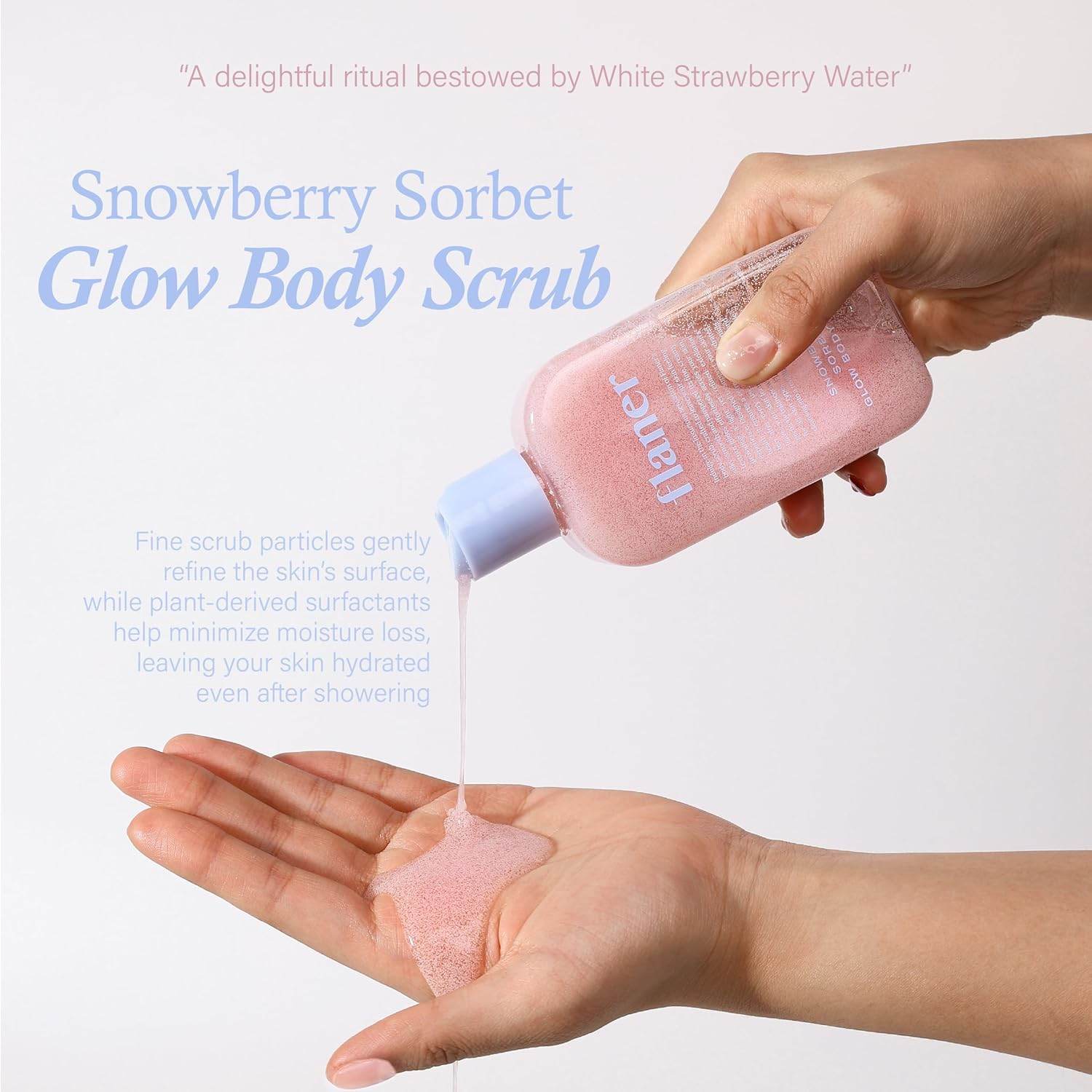 Snowberry Sorbet Body Scrub – Gentle Exfoliation & Glow - MIRA MORA