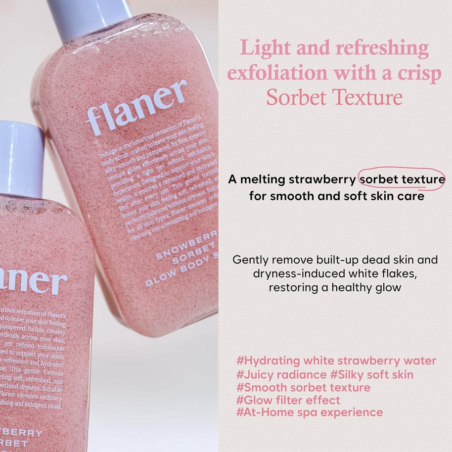 Snowberry Sorbet Body Scrub – Gentle Exfoliation & Glow - MIRA MORA