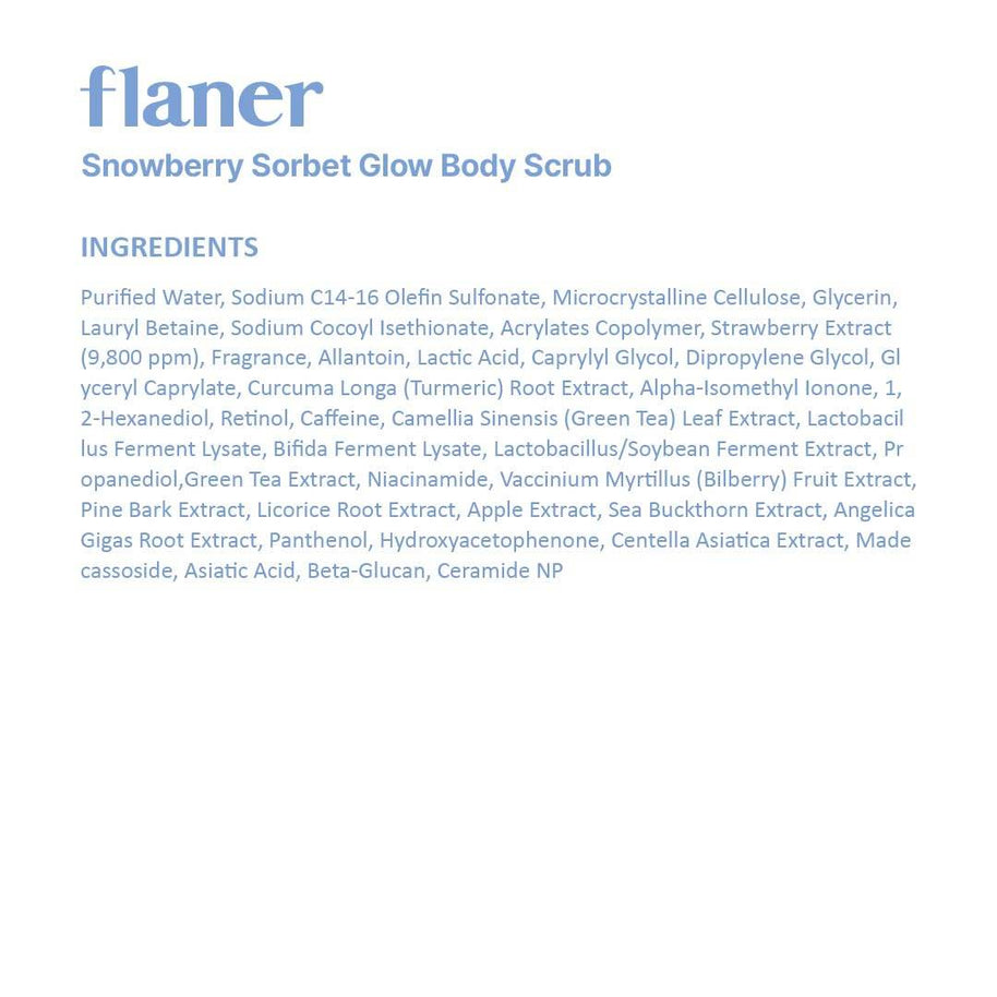 Snowberry Sorbet Body Scrub – Gentle Exfoliation & Glow - MIRA MORA