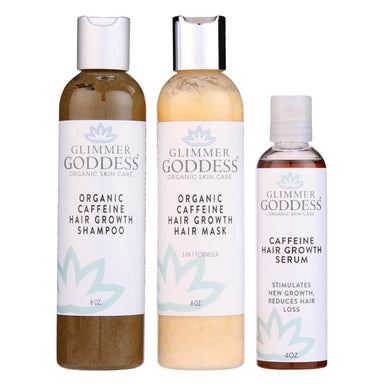 Caffeine-Infused Hair Growth Trio – Strengthen & Revive - MIRA MORA