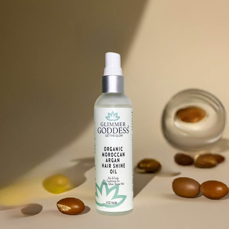 Moroccan Argan Oil Hair Shine Spray – Frizz Control & Moisture - MIRA MORA
