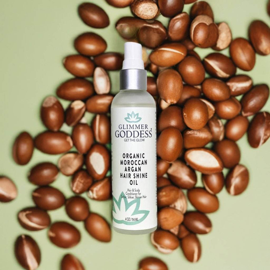Moroccan Argan Oil Hair Shine Spray – Frizz Control & Moisture - MIRA MORA