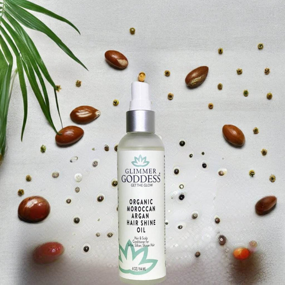 Moroccan Argan Oil Hair Shine Spray – Frizz Control & Moisture - MIRA MORA
