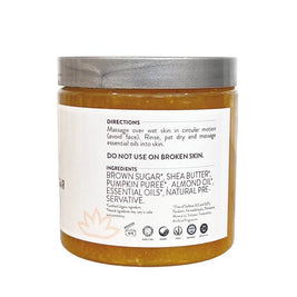 Pumpkin Shea Sugar Body Scrub – Exfoliating & Hydrating - MIRA MORA