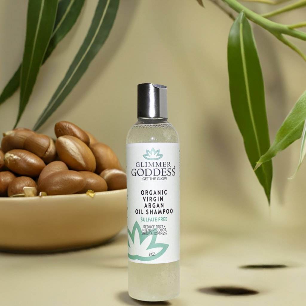 Sulfate-Free Argan Oil Shampoo – Volume, Shine & Moisture - MIRA MORA