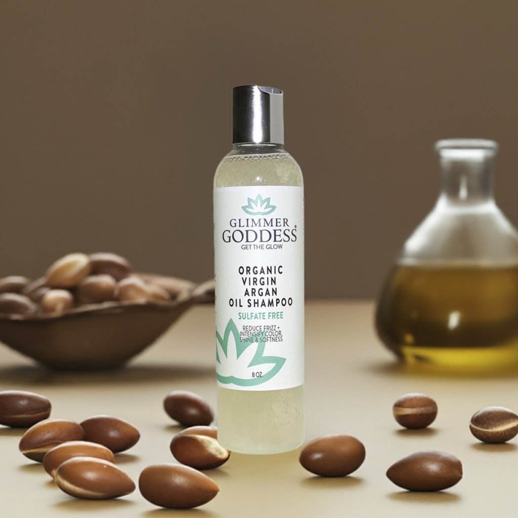 Sulfate-Free Argan Oil Shampoo – Volume, Shine & Moisture - MIRA MORA