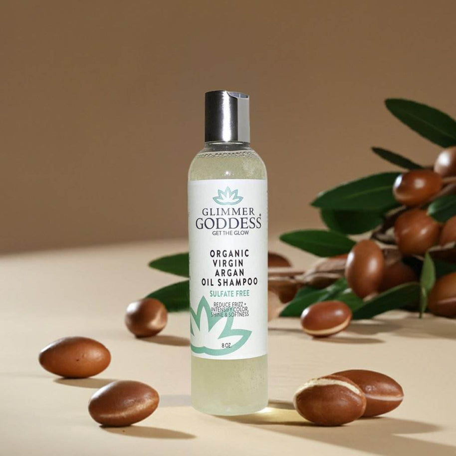 Sulfate-Free Argan Oil Shampoo – Volume, Shine & Moisture - MIRA MORA