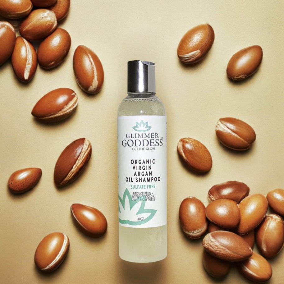 Sulfate-Free Argan Oil Shampoo – Volume, Shine & Moisture - MIRA MORA
