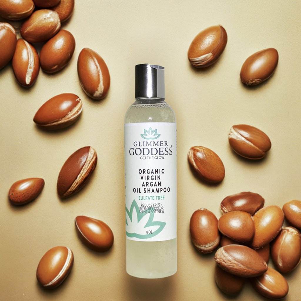 Sulfate-Free Argan Oil Shampoo – Volume, Shine & Moisture - MIRA MORA